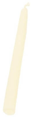 9" Ivory Taper Candle