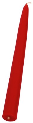 9" Red Taper Candle