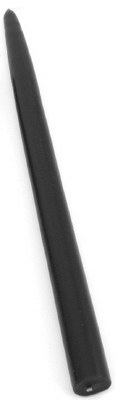 12" Black Taper Candle