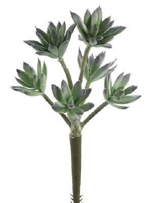 11" Faux Frosted Green Artificial Sedum