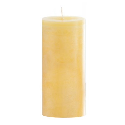 9" x 3.25" Yellow Timber Pillar Candle