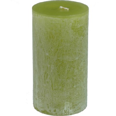 6" x 3.25" Green Grape Pillar Candle