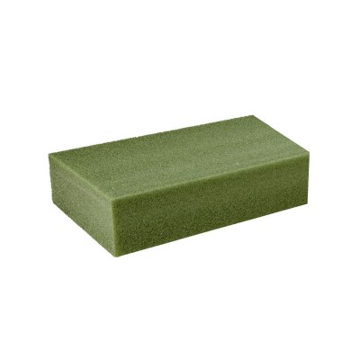 18" Rectangular Green Desert Foam Sheet