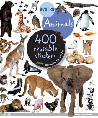 Eyelike Stickers: Animals Book