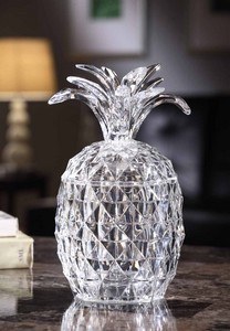 9" LED Clear Acrylic Pineapple Jar