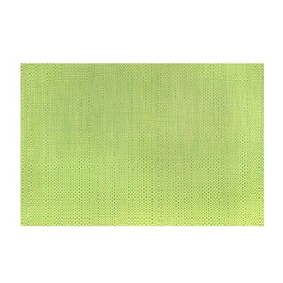 13" x 19" Green Trace Basketweave Placemat