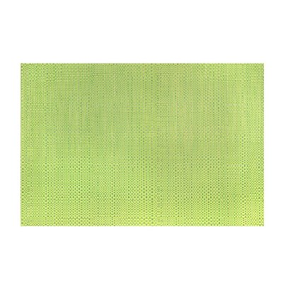 13" x 19" Green Trace Basketweave Placemat