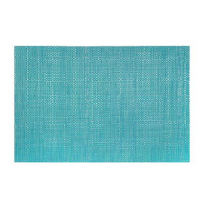 13" x 19" Aqua Trace Basketweave Placemat