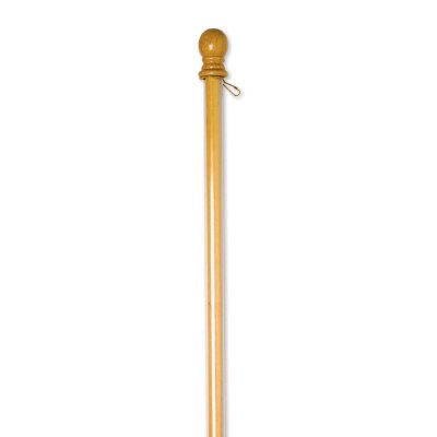 56" Deluxe Wooden Flagpole