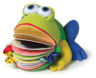 Monday The Bullfrog Huggable Puppet Book