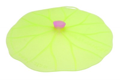 11" Green Silicone Lily Pad Lid