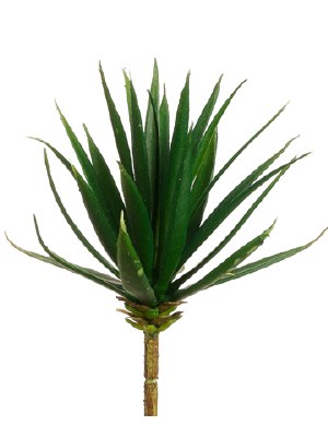 8" Faux Green Artificial Aloe Succulent