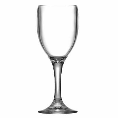 3.8 oz. Clear Acrylic Wine Glass