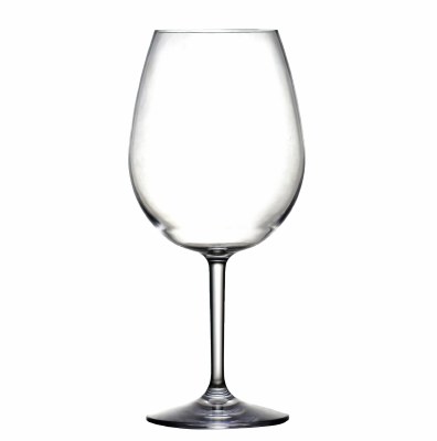20 oz. Clear Acrylic Stemmed Wine Glass