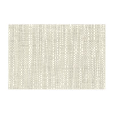 13" x 19" White Trace Basketweave Placemat