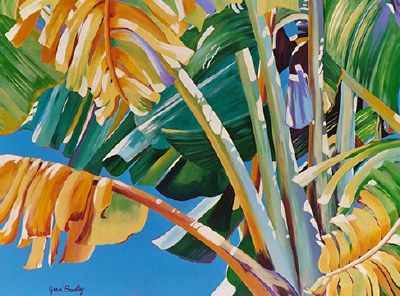 40" x 60" Traveler Palm Tree Top Canvas