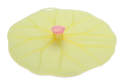 13" Clear Green Silicone Lily Pad Lid
