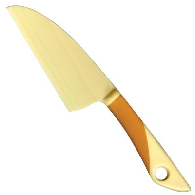 8" Yellow Non-Stick Cheese Knife