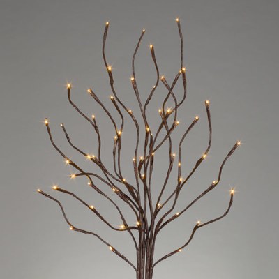 39" Brown LED Branch