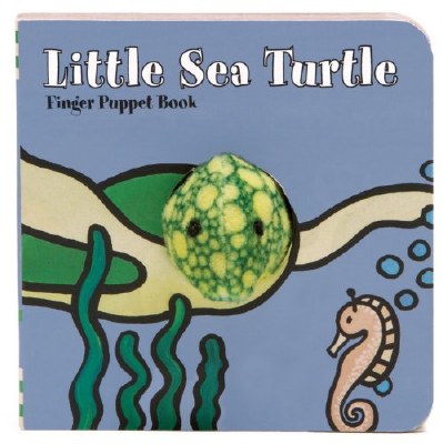 Little Sea Turtle Puppet Board Book