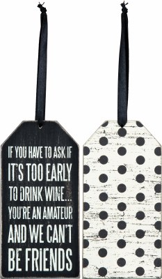 6" Amateur Friends Bottle Tag