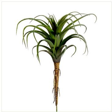 9" Faux Green Artificial Tillandsia Succulent