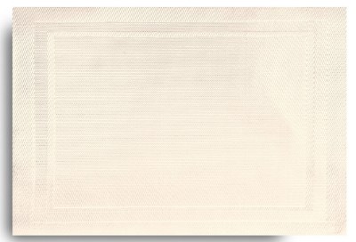13" x 18" White Lustre Placemat