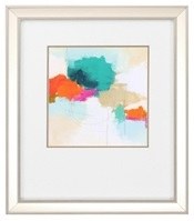 16" x 14" Atmospheric 6 Framed Print Under Glass