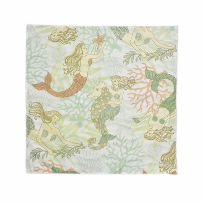 20" Square Multicolor Mystic Echos Mermaid Cloth Napkin
