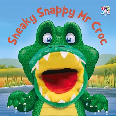 Sneaky Snappy Mr. Croc Hand Puppet Book