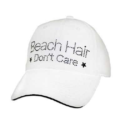 White Beach Hair Don't Care Cap