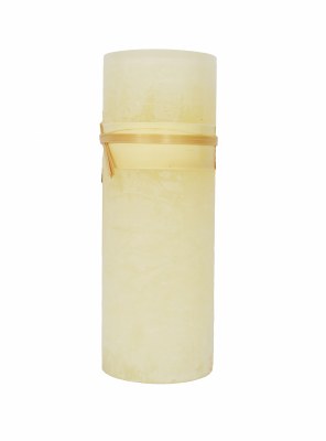 3.25" x 9" Melon White Unscented Pillar Candle