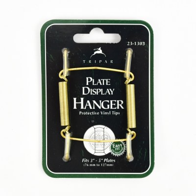 5" Mini Gold Metal Wire Plate Hanger