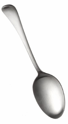 8" Bergen Stainless Steel Serving Spoon
