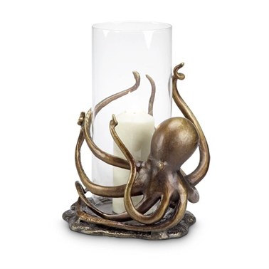 14" Bronze Octopus Hurricane