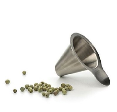 Stainless Steel Peppercorn Funnel