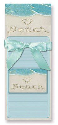 Two Pack Love Beach Magnetic Note Pad