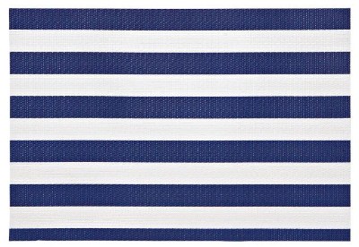 13" x 19" Navy Cabana Stripe Placemat