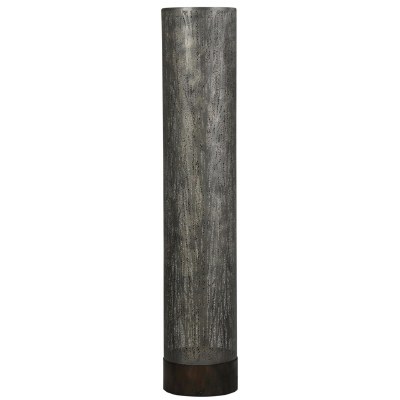 51" Gray Trees Cylinder Lamp