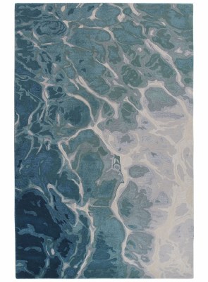 5 ft. x 7 ft. 6 in. Blue Water Corsica Rug