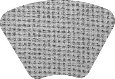 13" x 19" Gray Wedge Fishnet Placemat