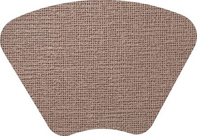 13" x 19" Taupe Wedge Fishnet Placemat