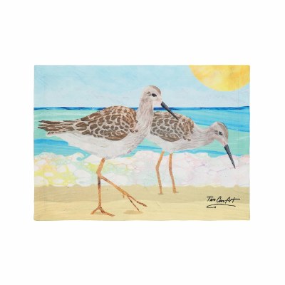 14" x 19" Printed Sandpipers Placemat