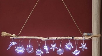 3" LED Clear Acrylic Sea Creature Light String