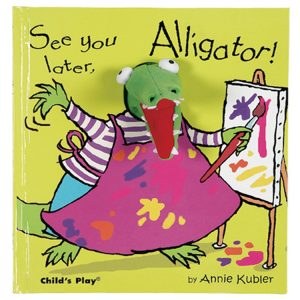See You Later Alligator Puppet Book Wilford Lee Home Accents