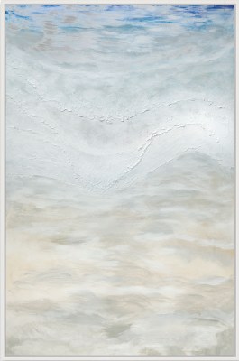 79"x 50" Obscurred By Clouds Framed