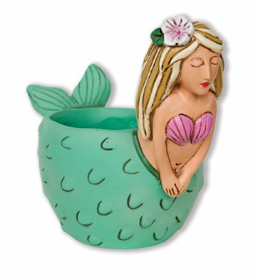 10.5" Mermaid Planter