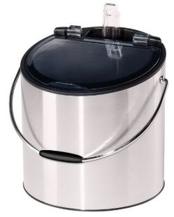 4 qt. Stainless Steel Ice Bucket With Scoop