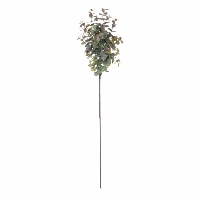 24" Faux Gray Eucalyptus Spray