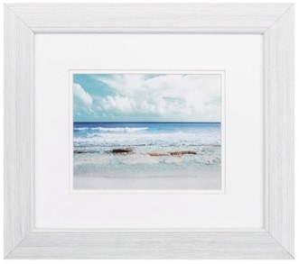 17" x 19" Small Beach Waves Framed Print Under Glass
